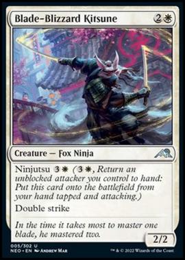 Blade-Blizzard Kitsune - Blade-Blizzard Kitsune - [NEO] [NM] [Foil]