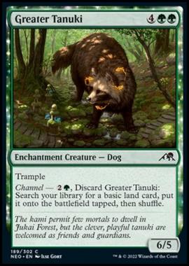 Greater Tanuki - Greater Tanuki - [NEO] [NM] [Foil]