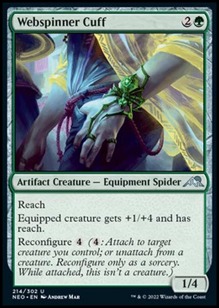 Webspinner Cuff - Bracciale Tessitela - [NEO] [NM] [Foil]
