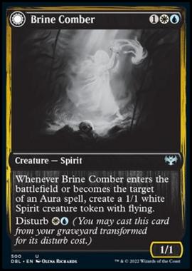 Brine Comber // Brinebound Gift - Brine Comber // Brinebound Gift - [DBL] [NM]