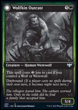 Wolfkin Outcast // Wedding Crasher - Wolfkin Outcast // Wedding Crasher - [DBL] [NM]