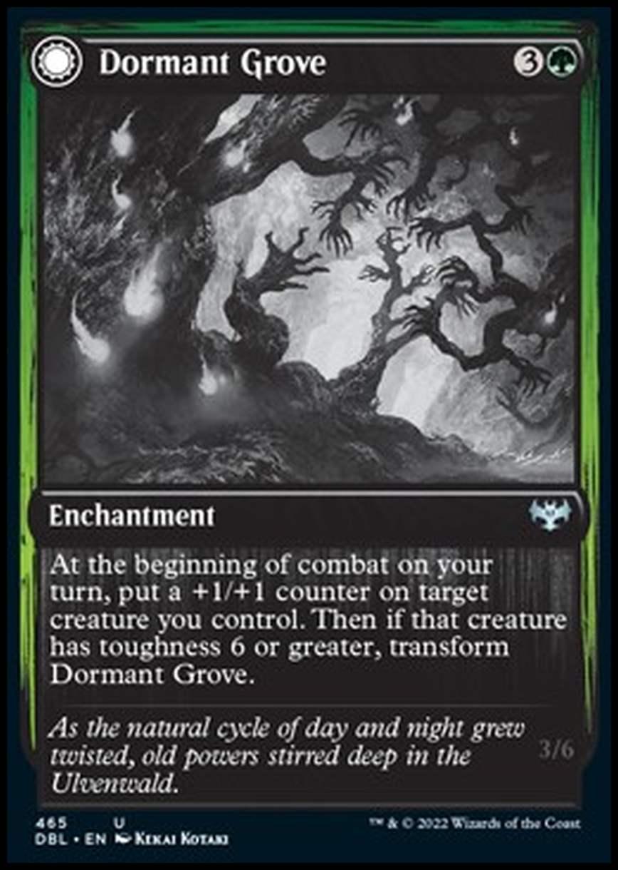 Dormant Grove // Gnarled Grovestrider - Dormant Grove // Gnarled Grovestrider - [DBL] [NM]