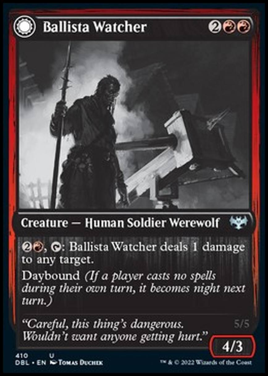 Ballista Watcher // Ballista Wielder - Ballista Watcher // Ballista Wielder - [DBL] [NM]