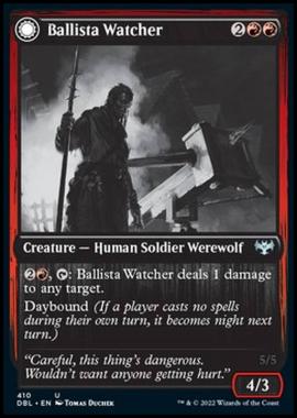 Ballista Watcher // Ballista Wielder - Ballista Watcher // Ballista Wielder - [DBL] [NM]