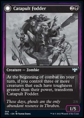 Catapult Fodder // Catapult Captain - Catapult Fodder // Catapult Captain - [DBL] [NM]