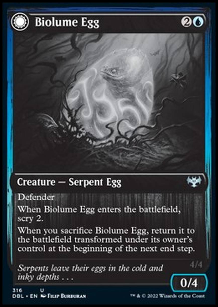 Biolume Egg // Biolume Serpent - Biolume Egg // Biolume Serpent - [DBL] [NM]