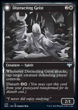 Distracting Geist // Clever Distraction - Distracting Geist // Clever Distraction - [DBL] [NM]