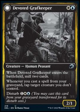 Devoted Grafkeeper // Departed Soulkeeper - Devoted Grafkeeper // Departed Soulkeeper - [DBL] [NM]