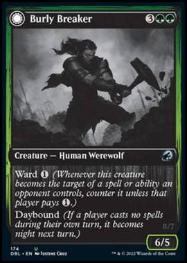 Burly Breaker // Dire-Strain Demolisher - Burly Breaker // Dire-Strain Demolisher - [DBL] [NM]