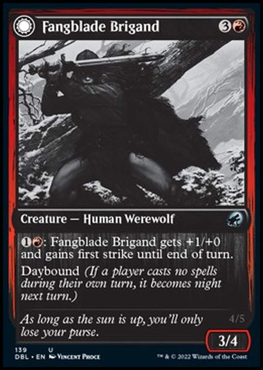 Fangblade Brigand // Fangblade Eviscerator - Fangblade Brigand // Fangblade Eviscerator - [DBL] [NM]