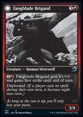Fangblade Brigand // Fangblade Eviscerator - Fangblade Brigand // Fangblade Eviscerator - [DBL] [NM]
