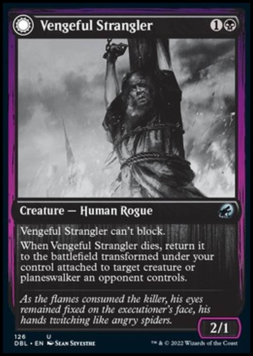 Vengeful Strangler // Strangling Grasp - Vengeful Strangler // Strangling Grasp - [DBL] [NM]