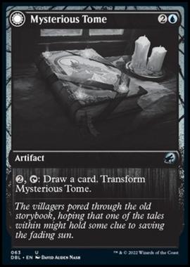 Mysterious Tome // Chilling Chronicle - Mysterious Tome // Chilling Chronicle - [DBL] [NM]