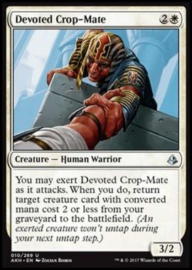 Devoted Crop-Mate - Comessiano Devoto - [AKH] [NM] [Foil]