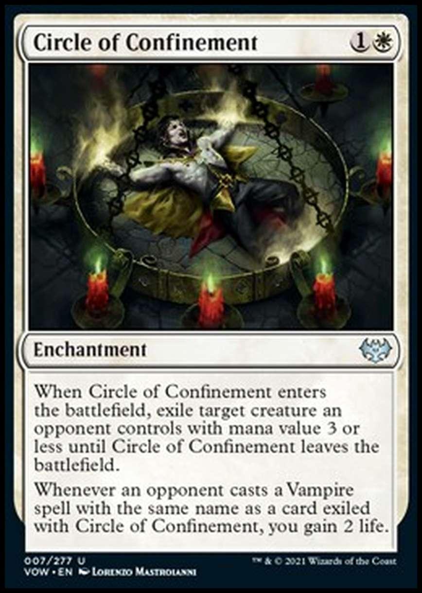 Circle of Confinement - Circolo di Confinamento - [VOW] [NM] [Foil]