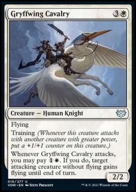 Gryffwing Cavalry - Cavalleria Alata dei Gryff - [VOW] [NM] [Foil]