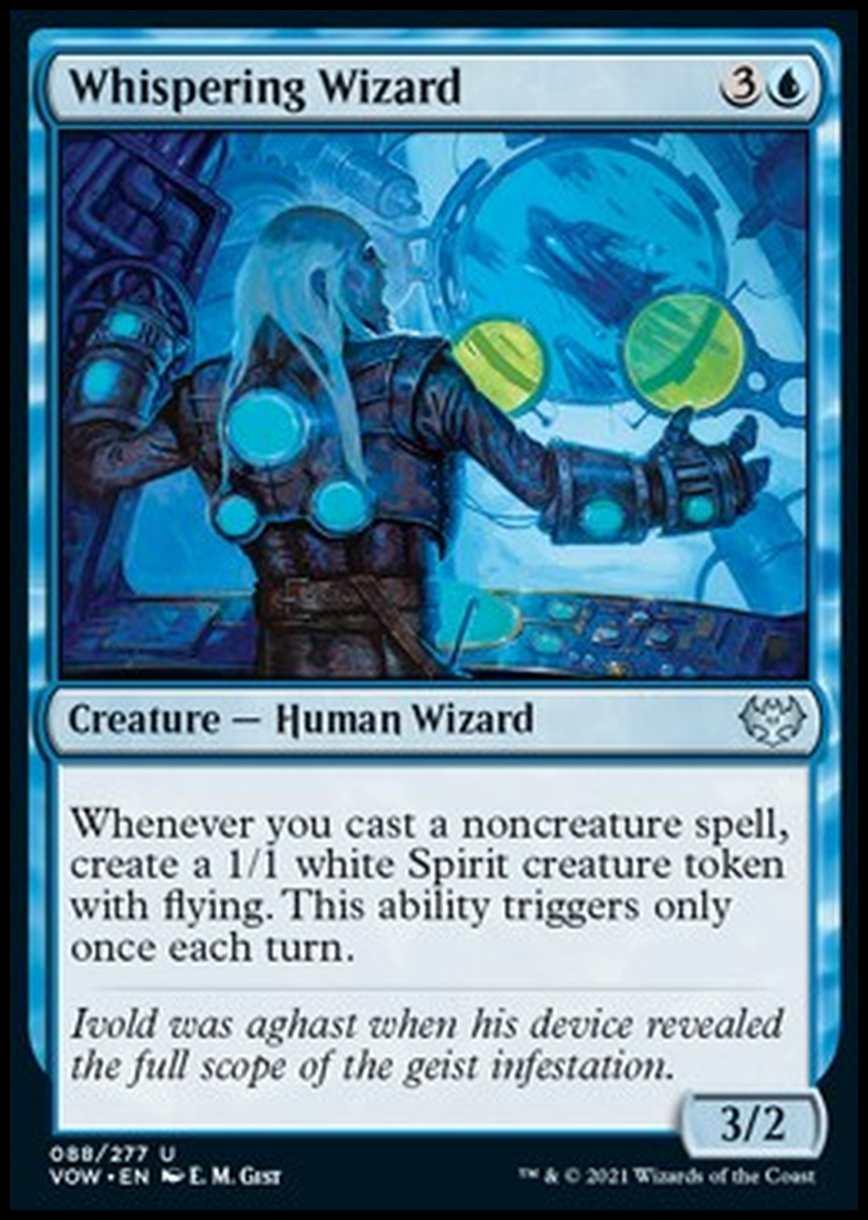 Whispering Wizard - Mago Sussurrante - [VOW] [NM] [Foil]