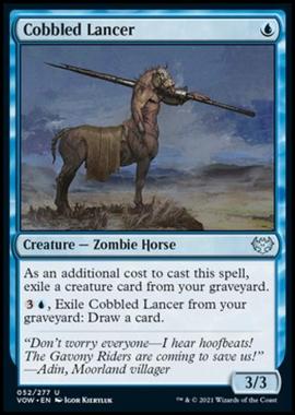 Cobbled Lancer - Lanciere Rammendato - [VOW] [NM] [Foil]
