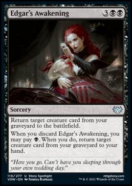 Edgar's Awakening - Risveglio di Edgar - [VOW] [NM] [Foil]