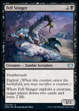 Fell Stinger - Pungiglione Sinistro - [VOW] [NM] [Foil]