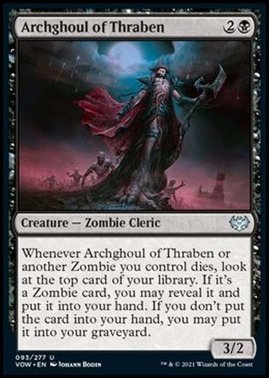Archghoul of Thraben - Ghoul Supremo di Thraben - [VOW] [NM] [Foil]