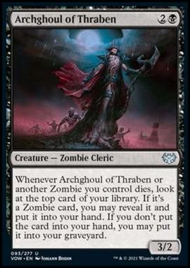 Archghoul of Thraben - Ghoul Supremo di Thraben - [VOW] [NM] [Foil]