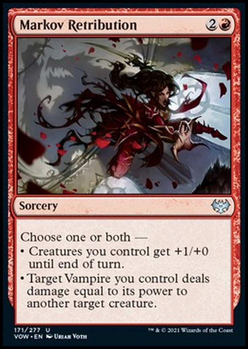 Markov Retribution - Castigo dei Markov - [VOW] [NM] [Foil]