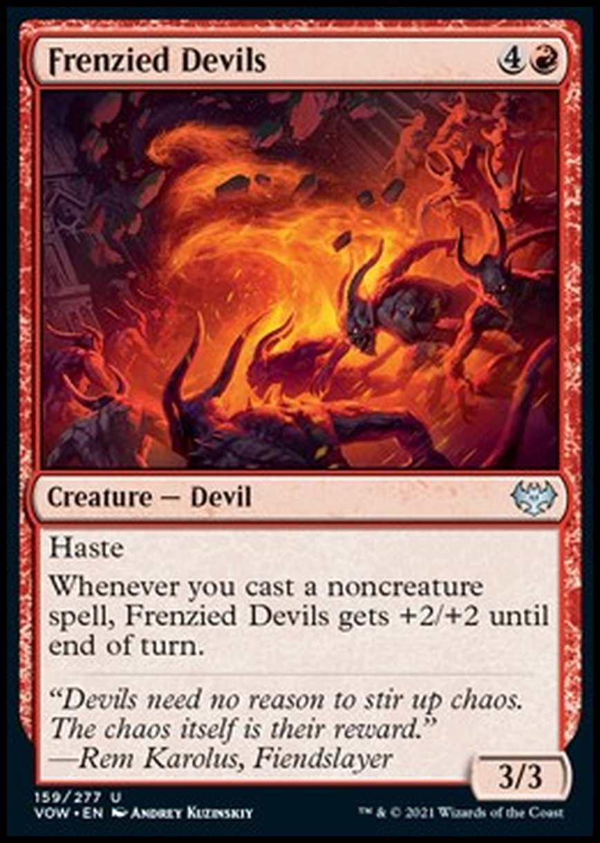Frenzied Devils - Diavoli Frenetici - [VOW] [NM] [Foil]