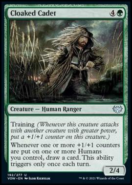 Cloaked Cadet - Cadetto Celato - [VOW] [NM] [Foil]