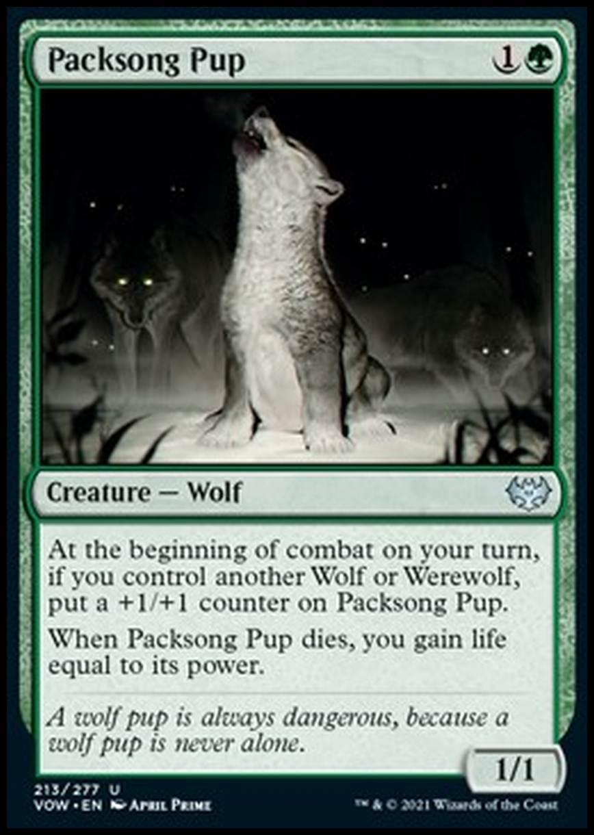 Packsong Pup - Cucciolo del Canto del Branco - [VOW] [NM] [Foil]