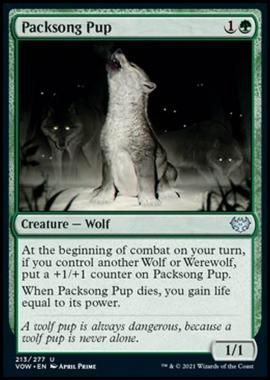 Packsong Pup - Cucciolo del Canto del Branco - [VOW] [NM] [Foil]