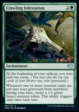 Crawling Infestation - Infestazione Brulicante - [VOW] [NM] [Foil]