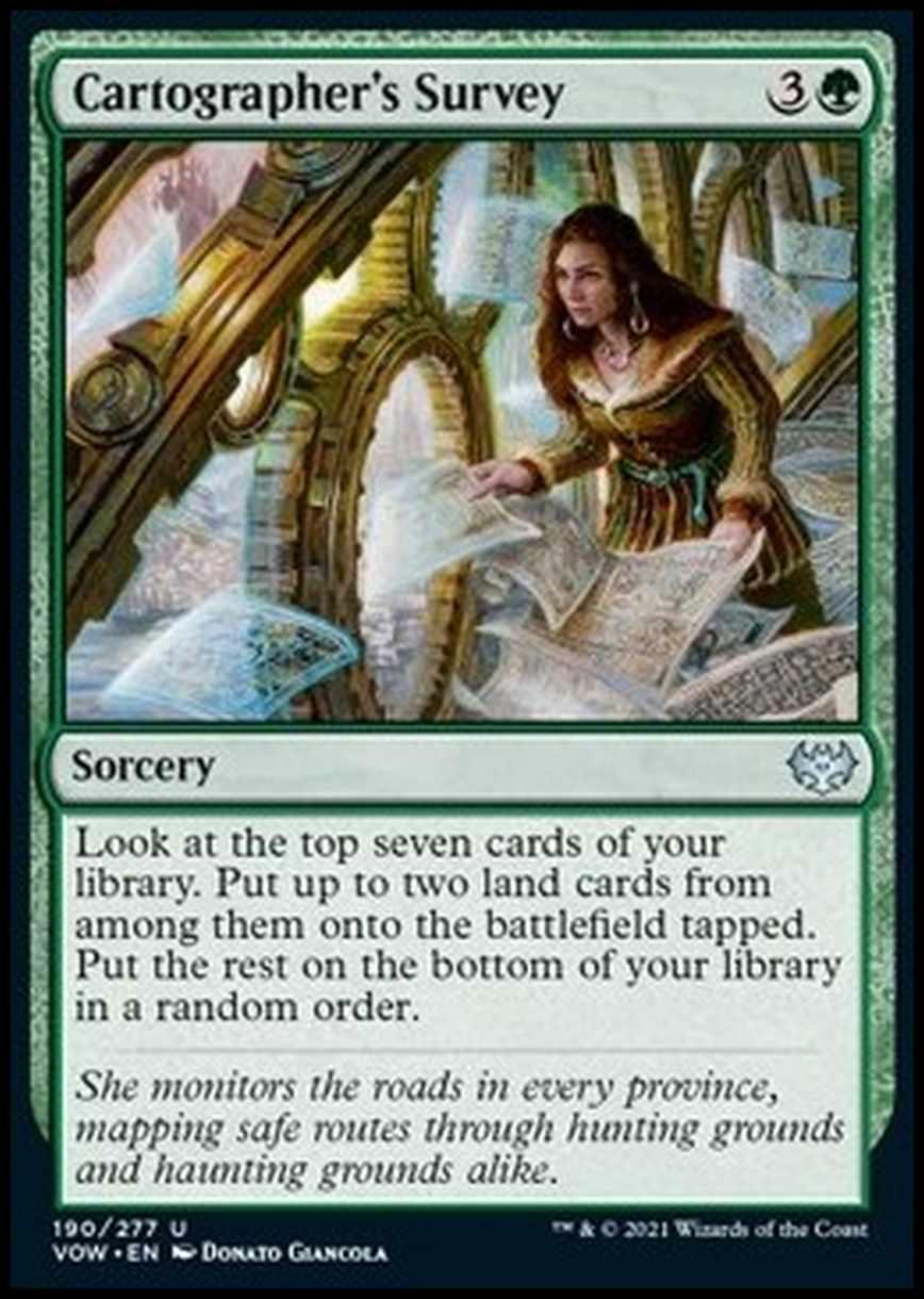 Cartographer's Survey - Rilevamento della Cartografa - [VOW] [NM] [Foil]
