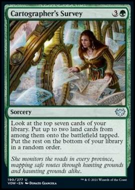 Cartographer's Survey - Rilevamento della Cartografa - [VOW] [NM] [Foil]