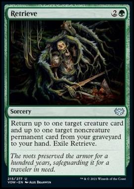 Retrieve - Riprendere - [VOW] [NM] [Foil]