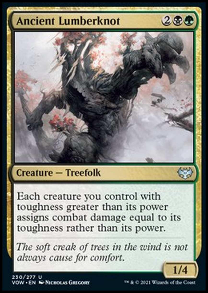 Ancient Lumberknot - Legnodoso Antico - [VOW] [NM] [Foil]