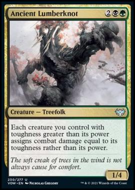 Ancient Lumberknot - Legnodoso Antico - [VOW] [NM] [Foil]