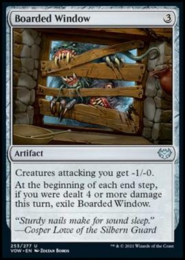 Boarded Window - Finestra Inchiodata - [VOW] [NM] [Foil]