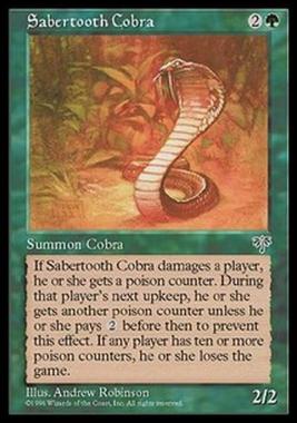 Sabertooth Cobra - Cobra dai Denti a Sciabola - [MIR] [EX]
