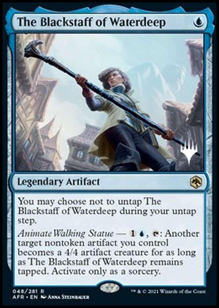 The Blackstaff of Waterdeep (V.2) - Il Bastone Nero di Waterdeep (V.2) - [PAFR] [NM]