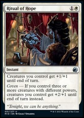 Ritual of Hope - Rituale di Speranza - [MID] [NM] [Foil]