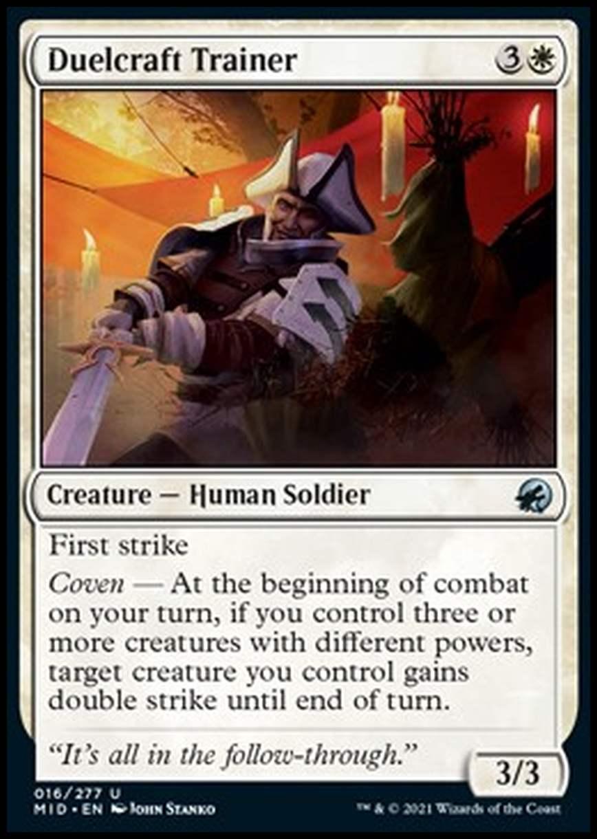 Duelcraft Trainer - Addestratore Spadaccino - [MID] [NM] [Foil]