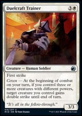 Duelcraft Trainer - Addestratore Spadaccino - [MID] [NM] [Foil]