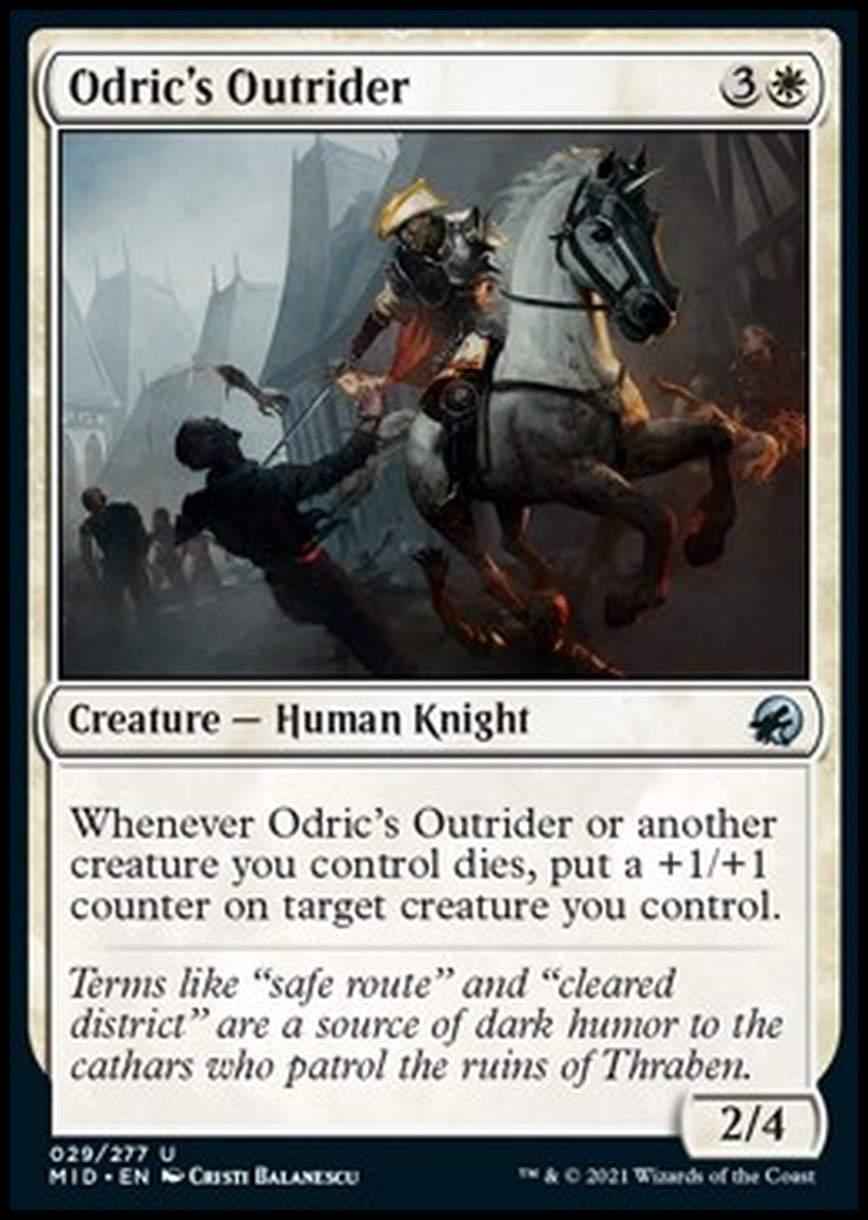 Odric's Outrider - Apripista di Odric - [MID] [NM] [Foil]
