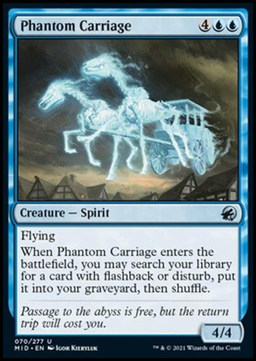 Phantom Carriage - Carrozza Fantasma - [MID] [NM] [Foil]