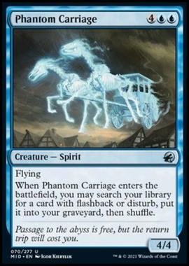 Phantom Carriage - Carrozza Fantasma - [MID] [NM] [Foil]