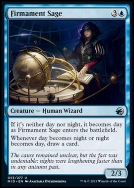 Firmament Sage - Saggia del Firmamento - [MID] [NM] [Foil]