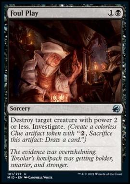 Foul Play - Indizi di Delitto - [MID] [NM] [Foil]