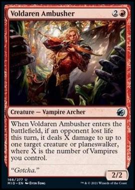 Voldaren Ambusher - Assalitore Voldaren - [MID] [NM] [Foil]