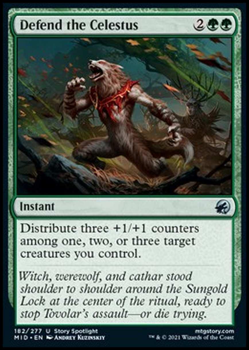 Defend the Celestus - Difendere il Celestus - [MID] [NM] [Foil]